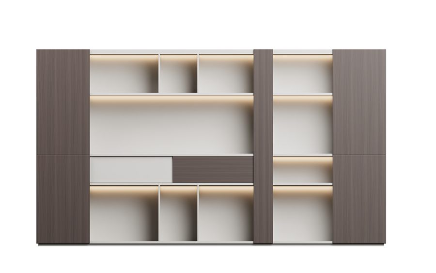 Tall filing cabinet